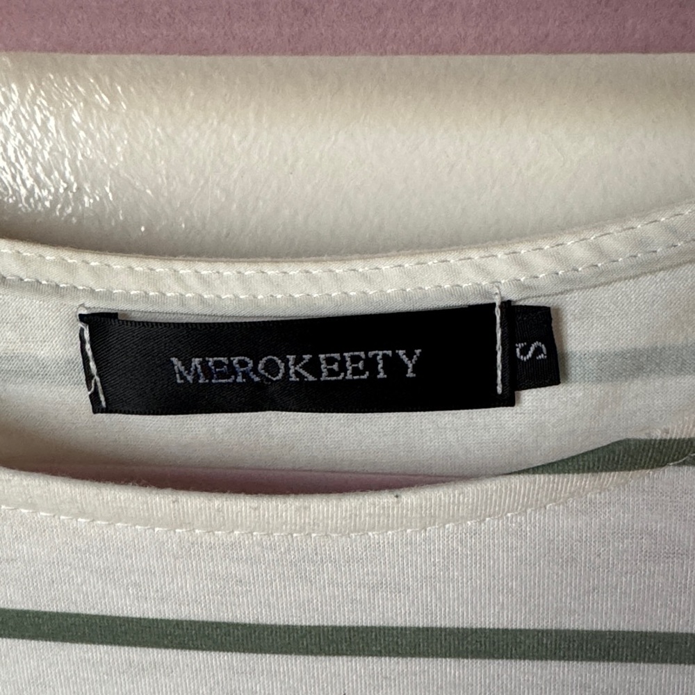 Merokeety Striped Floral Maxi Dress - Picture 4 of 8